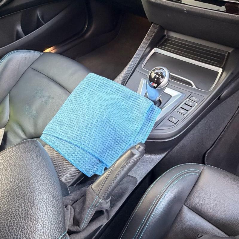 Waffle Glass Cloth – Lint-Free, Streak-Free Glass Cleaning Cloth