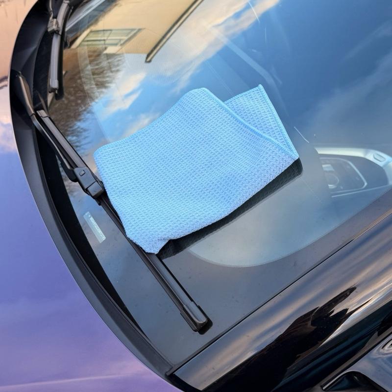 Waffle Glass Cloth – Lint-Free, Streak-Free Glass Cleaning Cloth