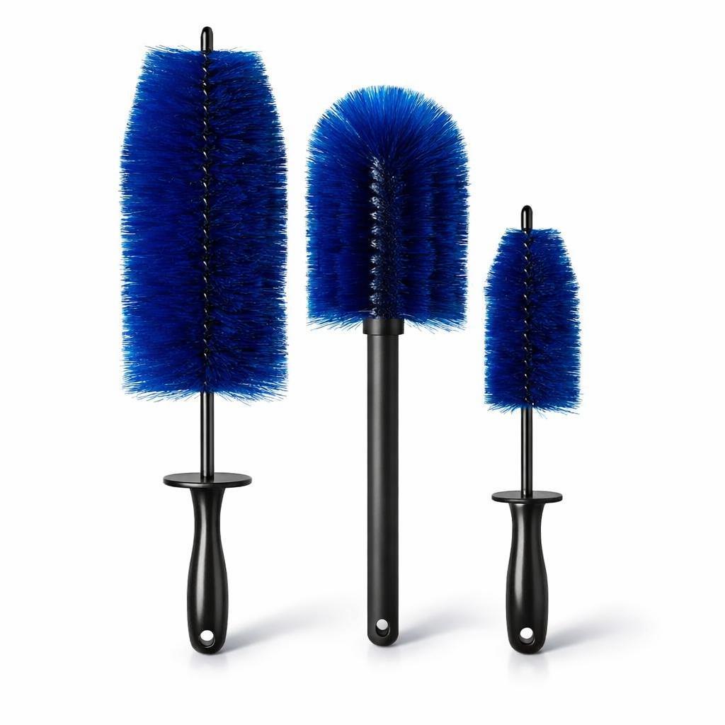 Wheel Brush Set - 3-Piece