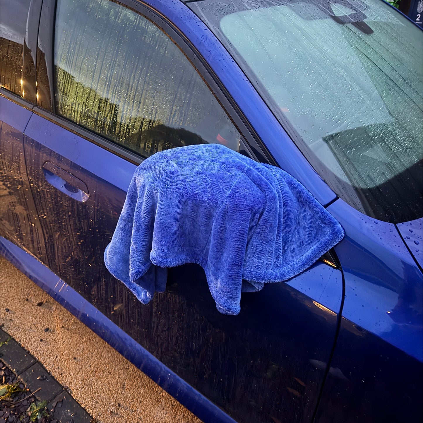 Premium 80x50cm 1400GSM Microfibre Car Drying Towel