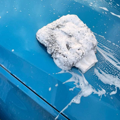 Microfibre Car Wash Mitt- Scratch-Free, Super Absorbent