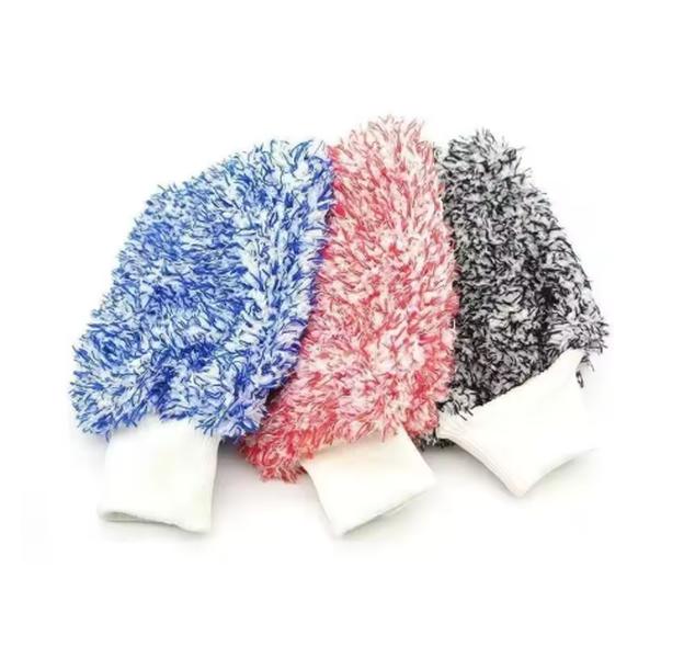 Microfibre Car Wash Mitt- Scratch-Free, Super Absorbent